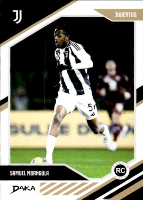 DAKA 2025 JUVENTUS SAMUEL MBANGULA RC ROOKIE 