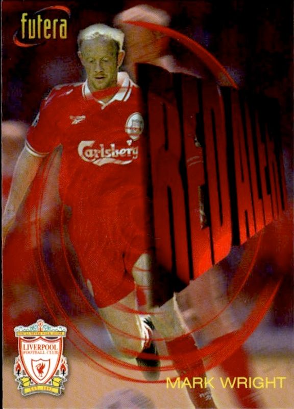 1998 Futera Liverpool Red Alert Mark Wright #84
