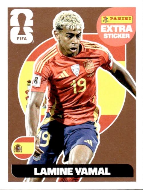 Hovedbilde PANINI FIFA WORLD CUP 2026 ~ YAMAL BRONZE FOILS ...