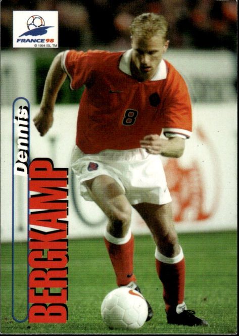 Hovedbilde 1998 Panini France 98 Dennis Bergkamp #46