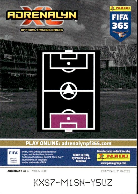 Manuel Neuer #248 Titan Munich Panini Adrenalyn XL Foot FIFA 365 2022