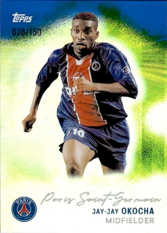 Jay Jay Okocha Topps Team Set 2025/26 Paris Saint Germain PSG #028/150
