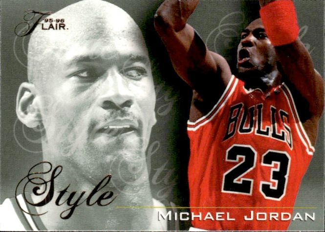 Main Image 1996-97 Fleer - Michael Jordan #235 Flair Style ...