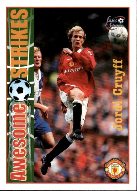 Hovedbilde 1997-98 futera fans selection jordi cruyff #58