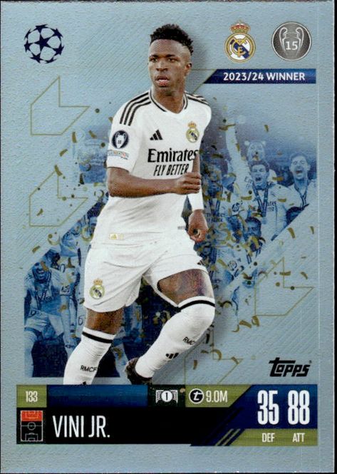 Hovedbilde Topps Match Attax CL 2024/25 - Vini JR. 2023/24 ...