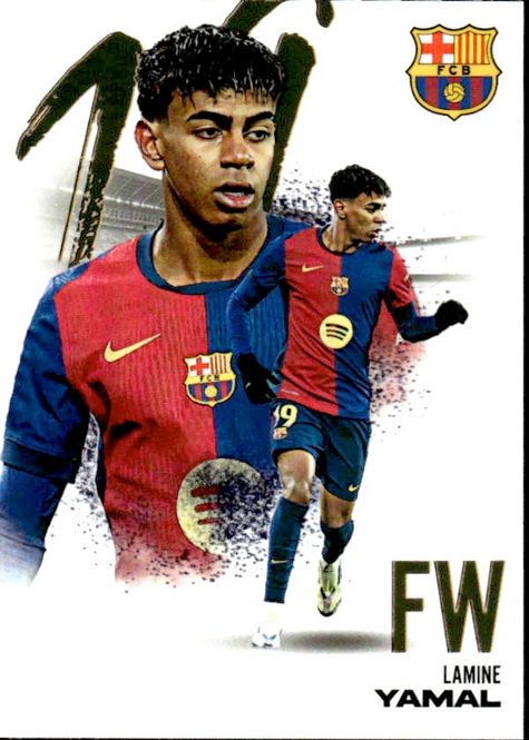 Hovedbilde LAMINE Yamal 2024-25 Futera FC Barcelona FX ...