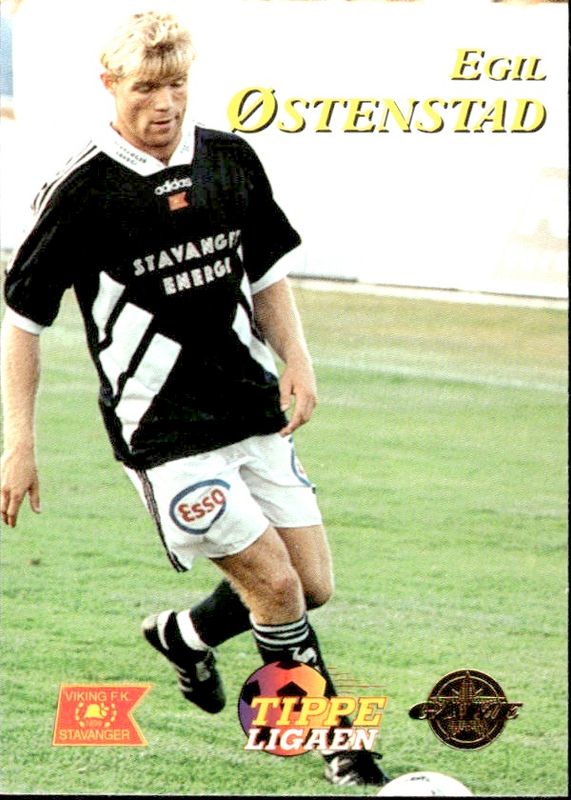 1996 GAME Tippe Ligaen Fotballkort Egil Ostenstad #042