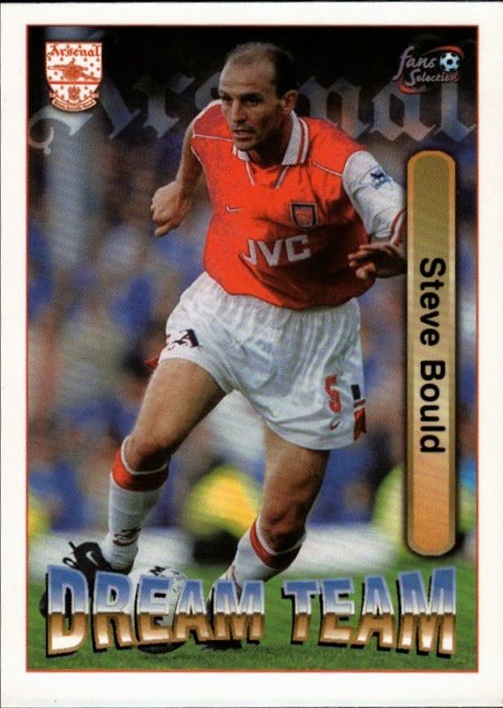 Futera Arsenal Fans Selection 1997-98 - Dream Team - 72 Steve Bould