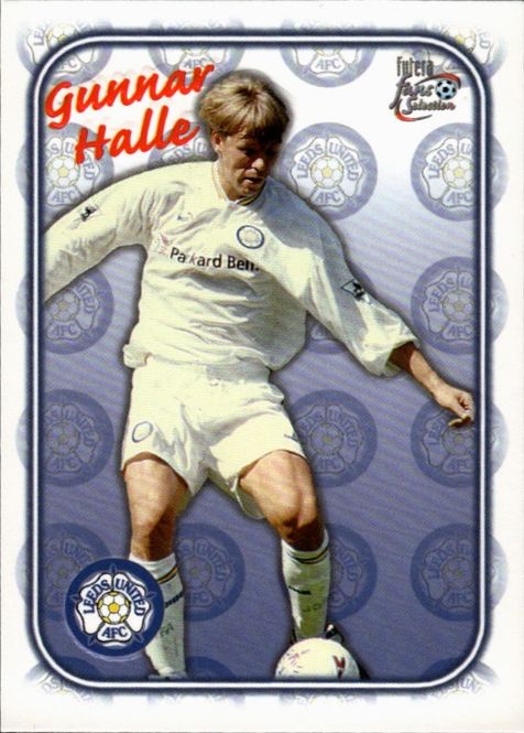 Main Image FUTERA 1997-98 FANS SELECTION LEEDS GUNNAR HALLE ...