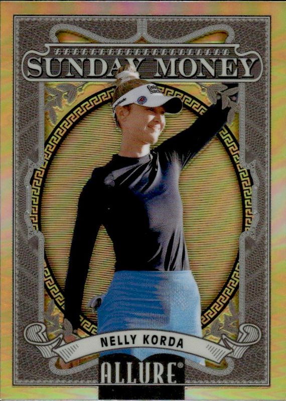 2026 UPPER DECK ALLURE #SM-11 NELLY KORDA SUNDAY MONEY YELLOW