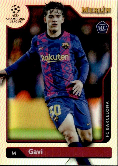 Hovedbilde 2021-22 Topps Merlin 107 Gavi ROOKIE card RC ...