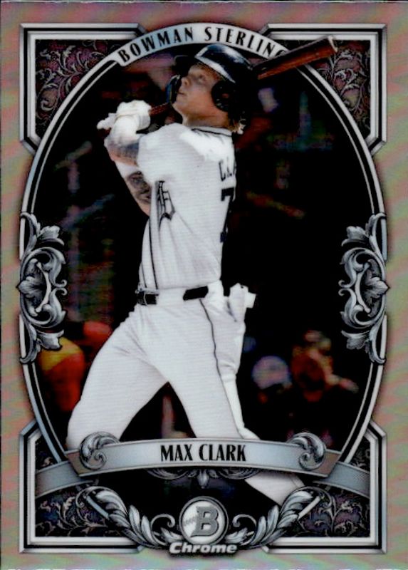 Topps 2026 Bowman Sterling Chrome Max Clark #BST-5 Detroit Tigers Baseball