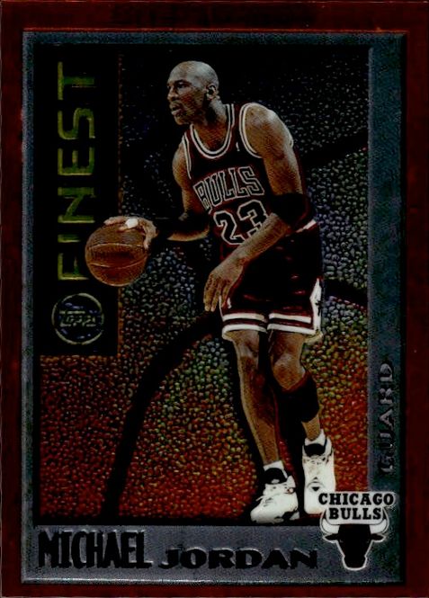 Hovedbilde 1996 Topps Finest Michael Jordan M1 Chicago Bulls