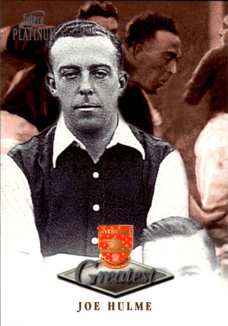 Hovedbilde 1999 Futera Platinum Arsenal Greatest Joe Hulme