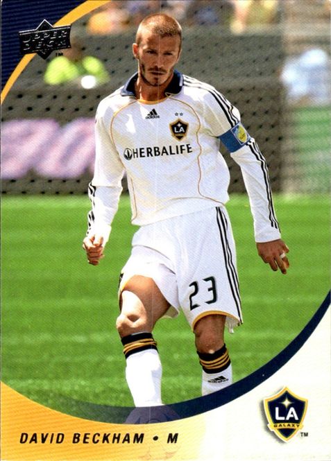 Main Image 2008 Upper Deck MLS - David Beckham #61 - LA ...