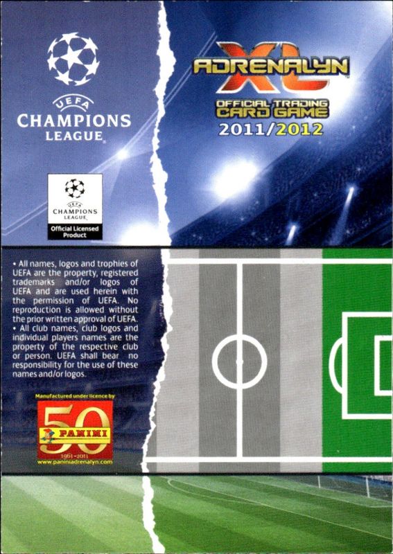 2011-12 Panini Adrenalyn XL UEFA Champions League Dimitar Berbatov