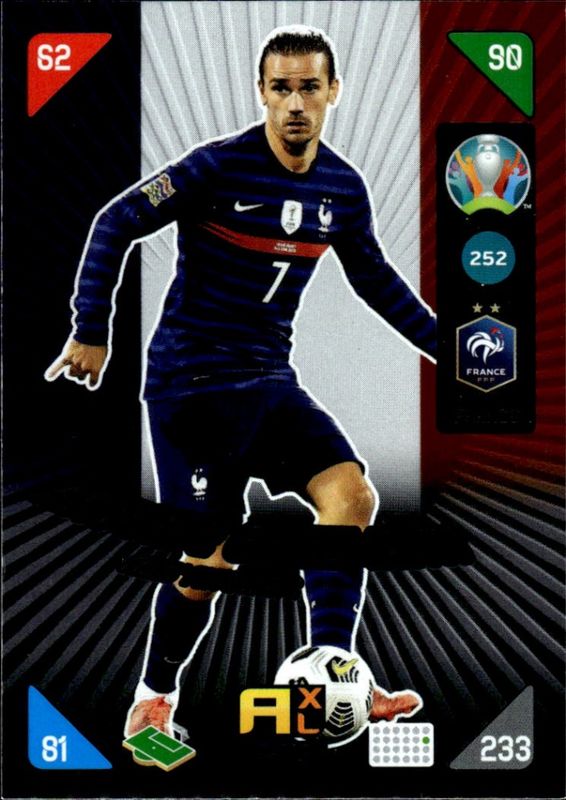 2021 Panini Adrenalyn XL UEFA Euro 2020 - Kick Off Antoine Griezmann #252
