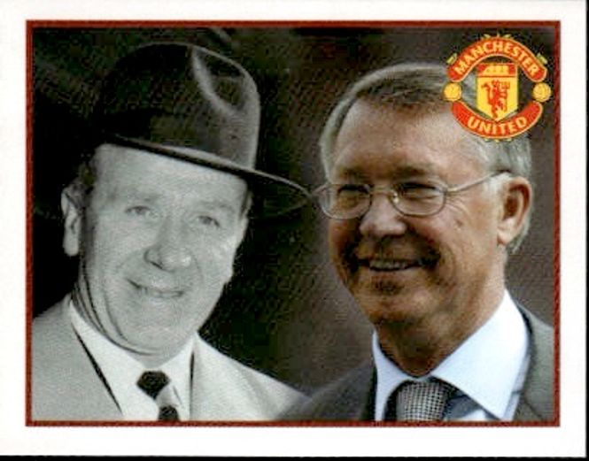 Hovedbilde 2006/07 Manchester United Panini # S Sir Matt ...