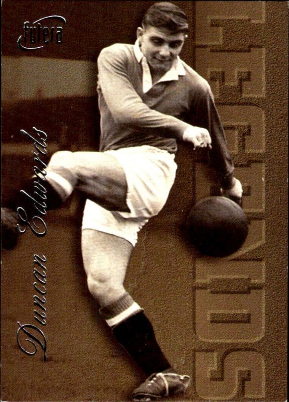 DUNCAN EDWARDS Legends L1 Silver #4257/7000