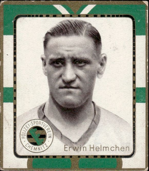 Hovedbilde KØNIG FUSSBALL ERWIN HELMCHEN CHEMINITZ POLIZEI  ...