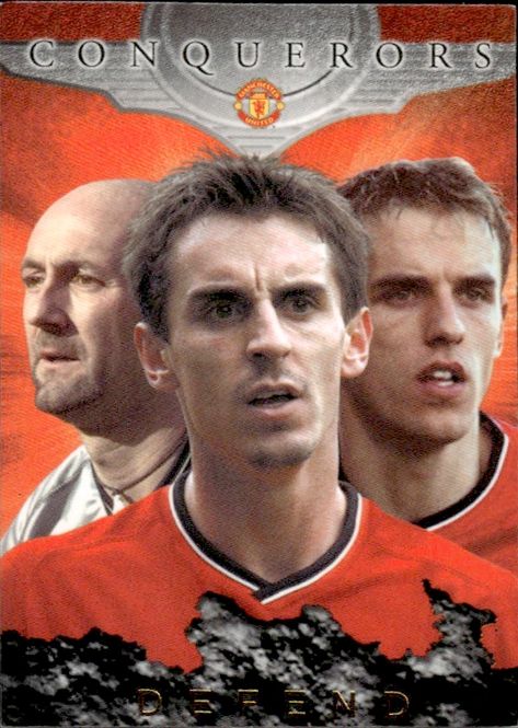 Hovedbilde 2001 3 CARD SETT CQ1-3 Futera Manchester United ...