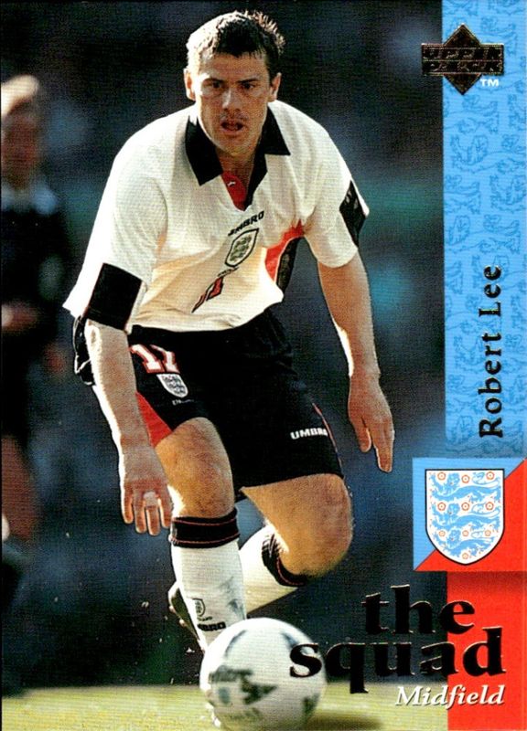 1997-98 Upper Deck England the squad Robert Lee #20