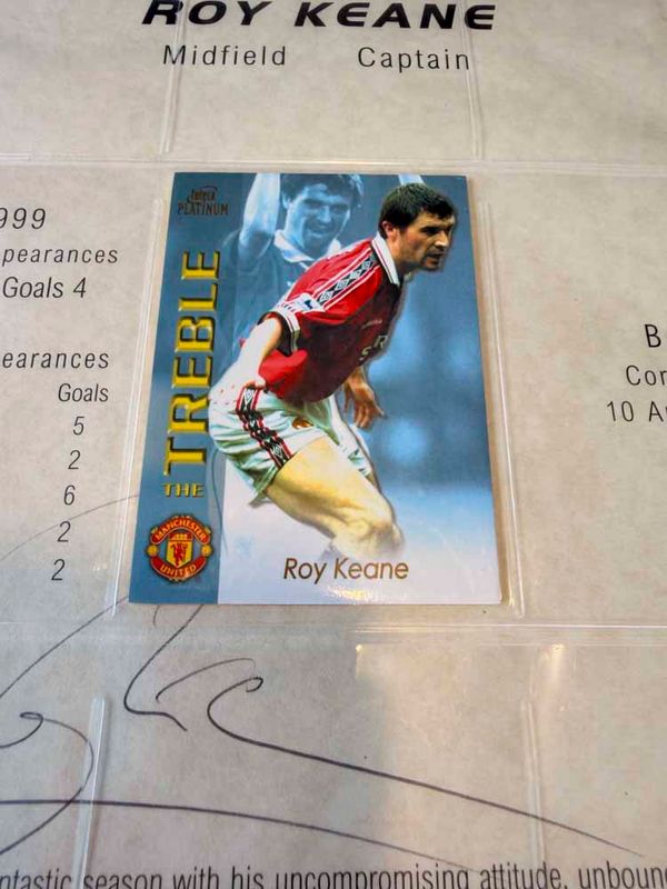 22 Carat Gold Leather Binders pair #64/99 AUTOGRAPHED Werry rare   