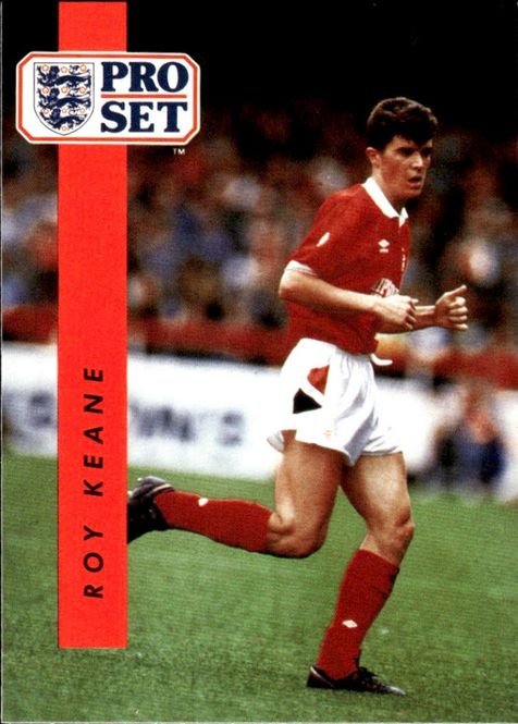 Hovedbilde ROY KEANE 1990-91 Pro Set Rookie RC Soccer Card ...