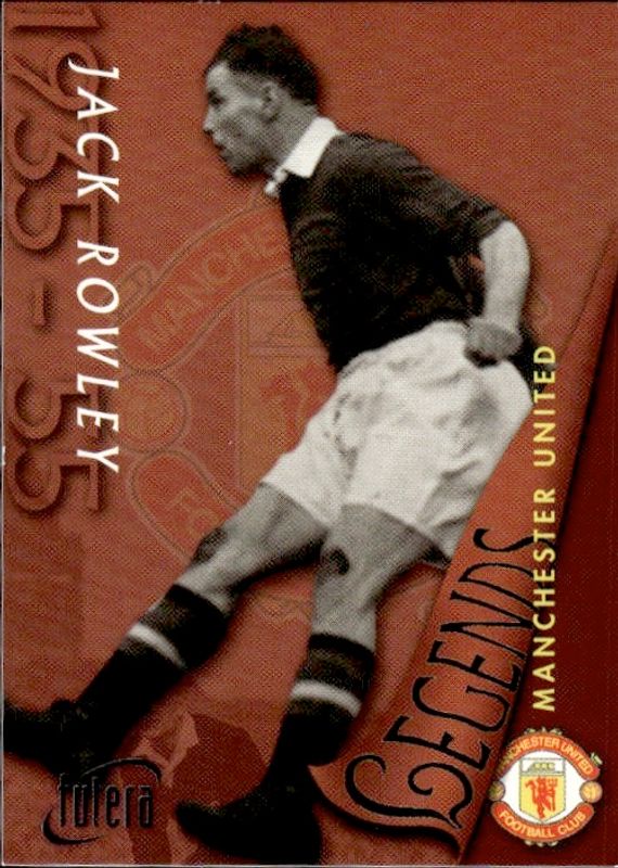 1997 Futera Manchester United FC Legends Jack Rowley #43