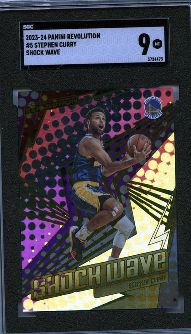 Hovedbilde 2023-24 Panini Revolution Stephen Curry Shock ...