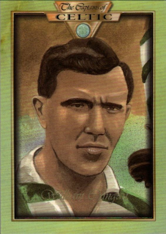 1998 Futera Platinum The Captains of Celtic Promo William Cringan #38
